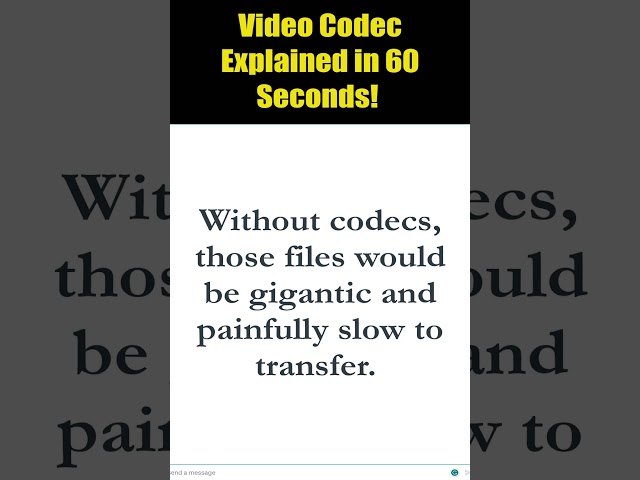 video codecs and video format explained | hevc video | 2k video test #hevc #encoding #video