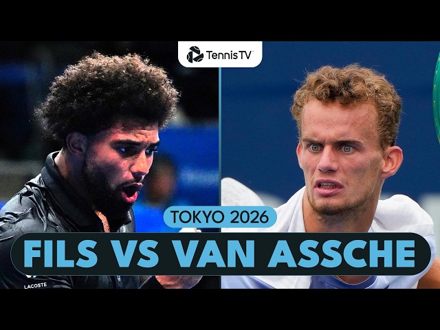 Arthur Fils vs Luca Van Assche High-Quality Match 🔥 | Tokyo 2026