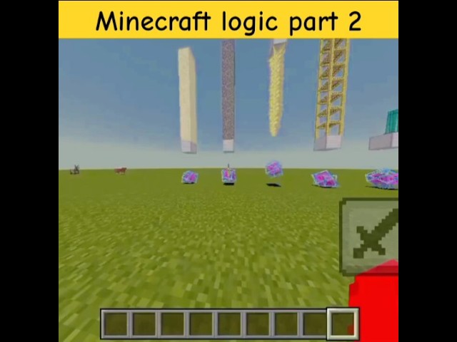 minecraft logic part 2 #shorts #viral #trending #shortsfeed