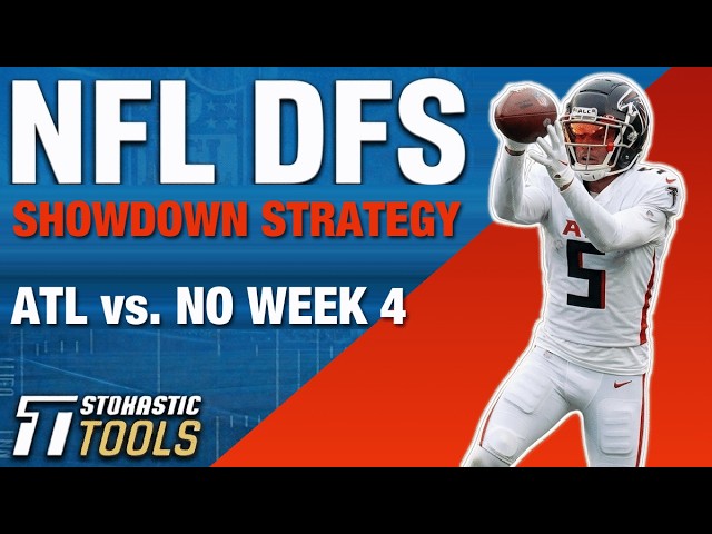 Falcons-Saints Showdown Strategy MNF Week 4 DFS Picks | NFL DFS Strategy