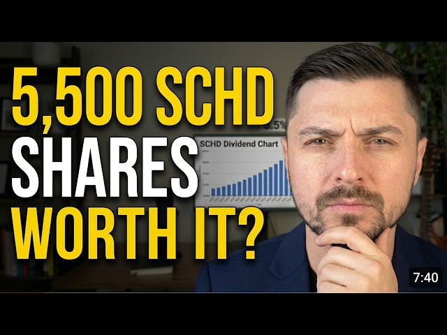 Owning 5,500 Shares of SCHD (Here's What It Actually Pays You)