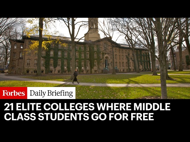 21 Elite Colleges Where Middle Class Students Go For Free