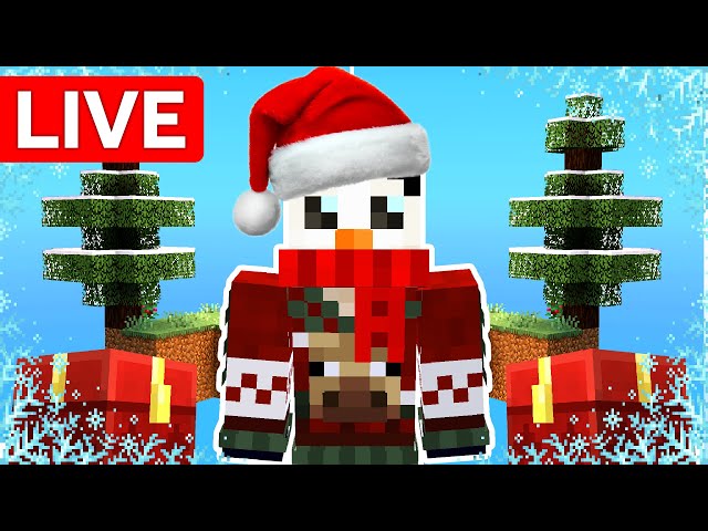🔴 CHRISTMAS on the Skyblock Kingdoms SMP!