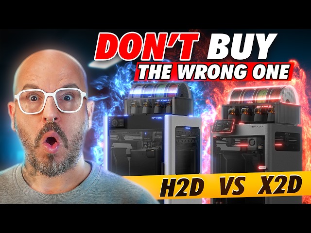 Bambu Lab H2D vs X2D — The Auxiliary Nozzle Surprise Nobody Talks About