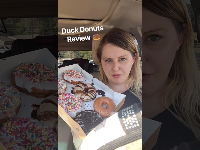 Duck Donuts Review #duckdonuts #duckdonutsreview #foodreview #foodie #sweettreats #donutreview