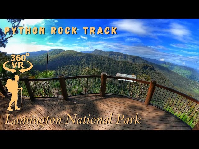 Python Rock Track, Lamington National Park - Oreilly's (Green Mountains) - 360° Walkthrough