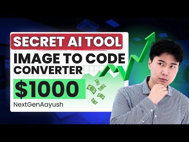 I Found a SECRET Tool That Builds Websites from Screenshots 😳