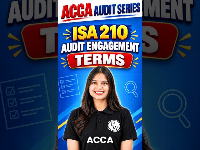 ISA 210 AUDIT ENGAGEMENT TERMS #isa #acca #accaisa