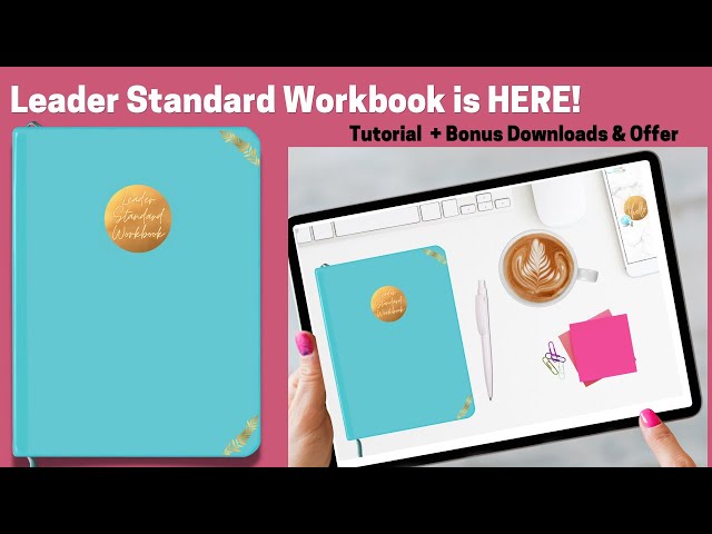 OneNote and Goodnotes Leader Standard Work Planner LAUNCH!