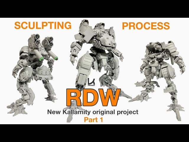 NEW MECHA MADE FROM SCRATCH- Kallamity "RDW" 1:35 PROJECT part1
