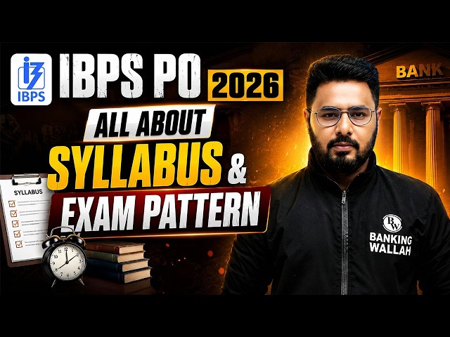 IBPS PO Exam Pattern Change 😱 | IBPS PO Syllabus and Exam Pattern 2026 | IBPS PO Notification 2026