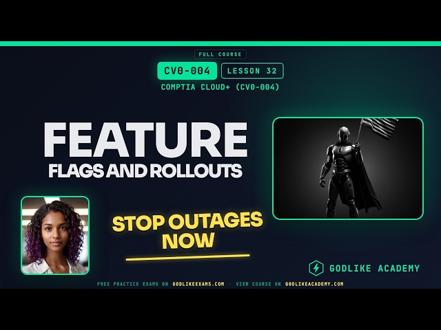 CV0-004 CompTIA Cloud+ · Lesson 32: Feature Flags and Rollouts for Safe Deployments