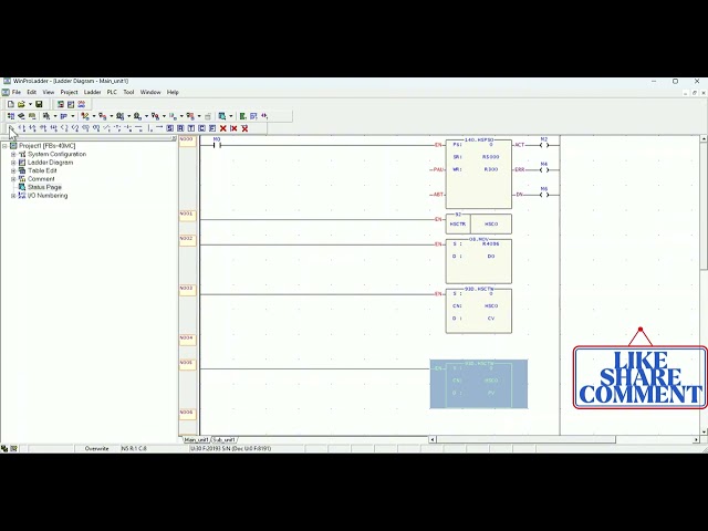 FATEK WINPRO LADDER [ HSPSO ] PROGRAMMING