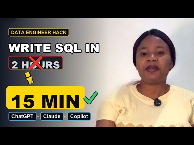 The SQL Workflow Every Data Engineer Should Steal
