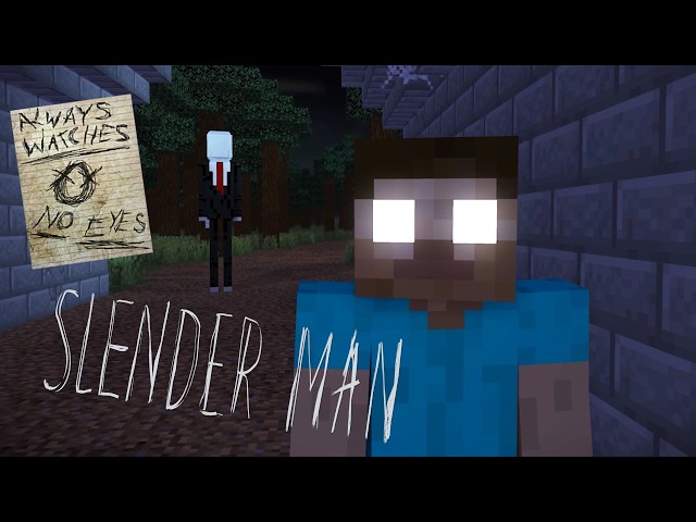 MONSTER SCHOOL HORROR: SLENDERMAN CHALLENGE - Minecraft Animation
