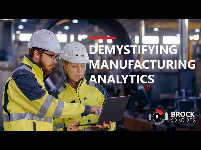 Demystifying Analytics in Manufacturing