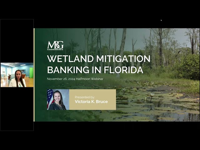 Victoria Bruce Explains How Mitigation Banking Works