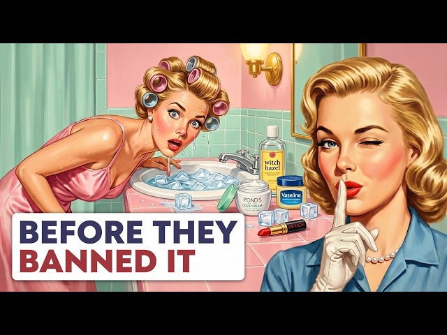 UNSPOKEN Beauty Tricks Every 1950s Woman Knew (That the Beauty Industry Buried)