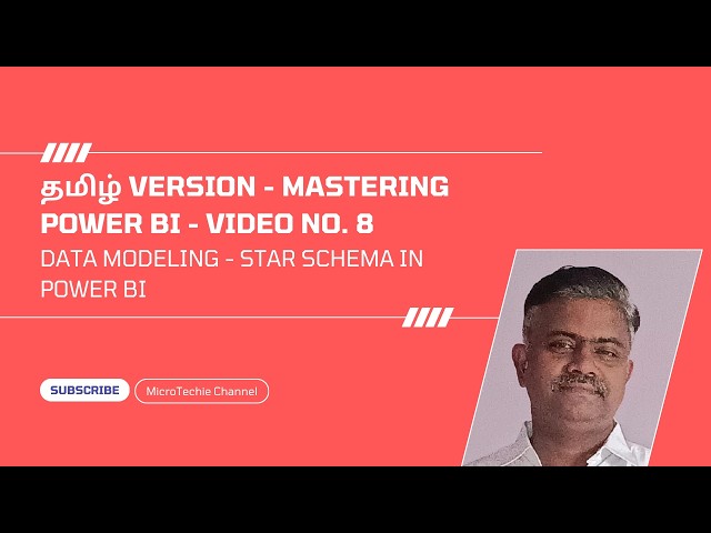 தமிழ் Version – Mastering Power BI | Video #8 | Data Modeling in Power BI