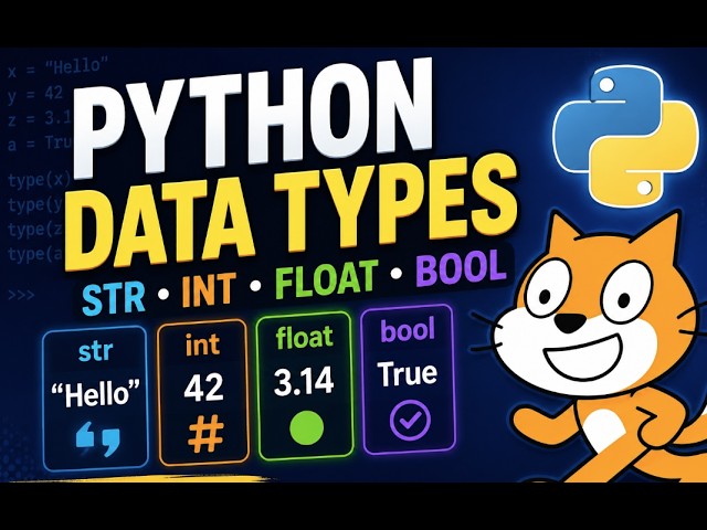 Master Python Data Types in One Video!