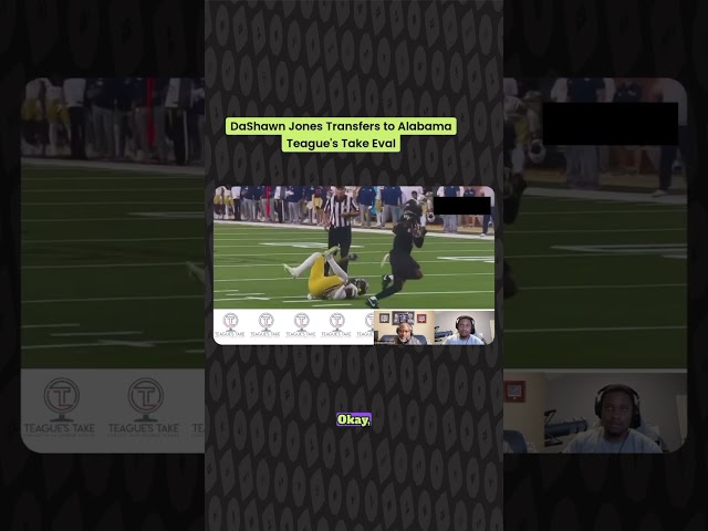 DaShawn Jones transfer from Wake Forest to the Crimson Tide!