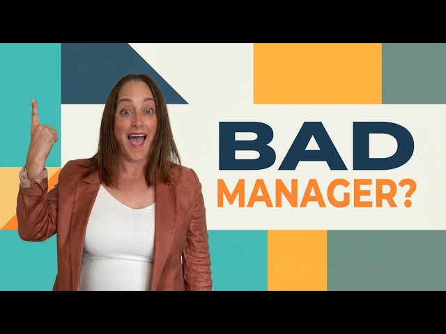 How to Fix a Bad Manager: Actually Diagnose the Root Cause