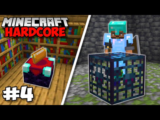 I Built The PERFECT XP FARM in Minecraft Hardcore (#4)