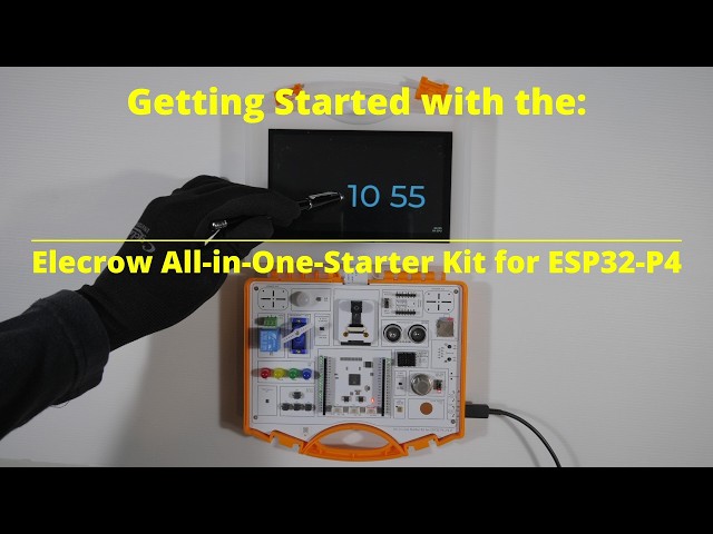 Getting Started with the Elecrow All in One Starter Kit for ESP32-P4 with 16 Modules