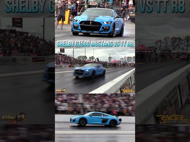 Shelby GT500 Mustang vs Audi R8 #FL2K