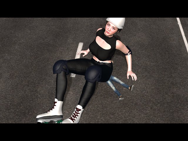 First time on roller skates - VR180