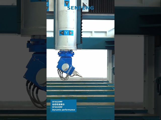 3D 5 Axis Laser Cutting |Dynamic Performance Demonstration SF3020MF