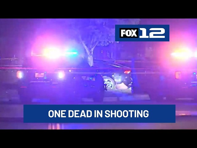 one dead, one hospitalized after shooting near PDX