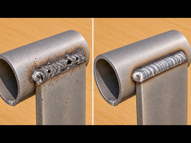 It only takes 10 minutes! Learn welding techniques and use this welding position.