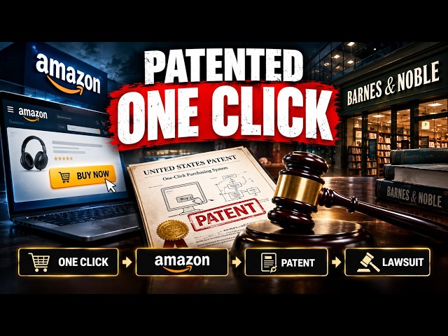 Amazon Patented the One Click Button and Sued Barnes and Noble | Rule Benders