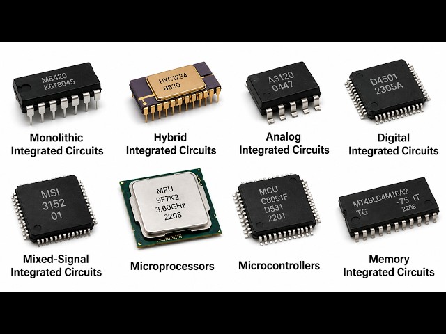 every type of integrated circuits explained in 6 minutes