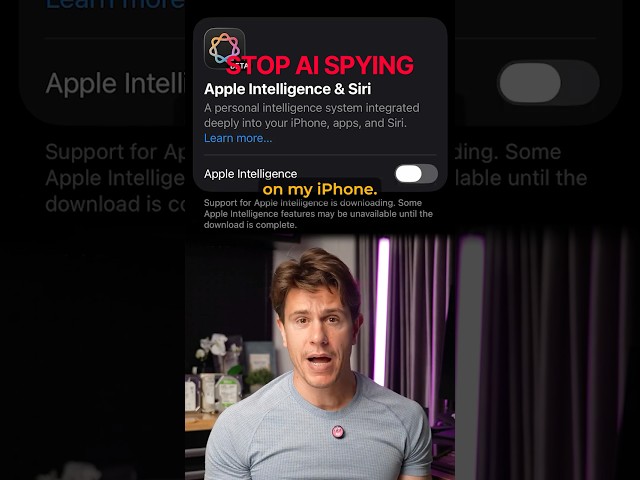 Stop Apple's AI