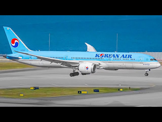 60 MINS of Plane Watching at Hong Kong Airport 🇭🇰