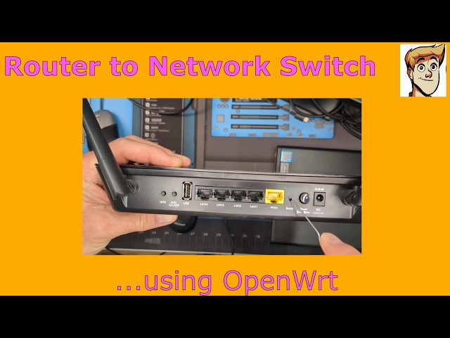 Transform Old Router into New Network Switch using OpenWrt