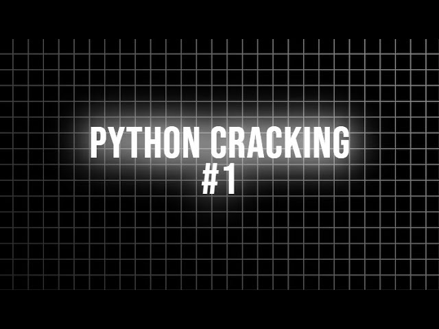Project Nyami | Python Cracking [Episode 1]