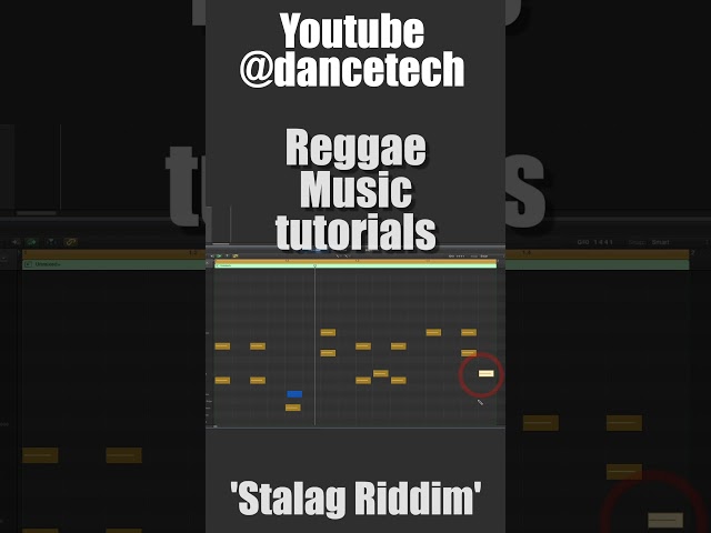 Making reggae music - Stalag riddim