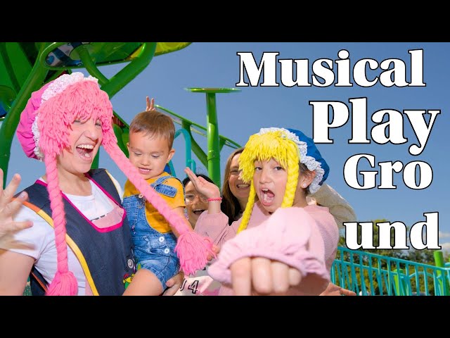 What Can We Do at the Playground? | Fun Learning Song for Kids! (English & Spanish)