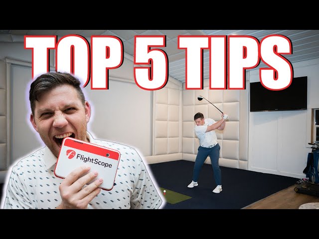 Top 5 MEVO Plus or GEN2 Setup Tips for SUPER Accurate Readings | Golf Simulator
