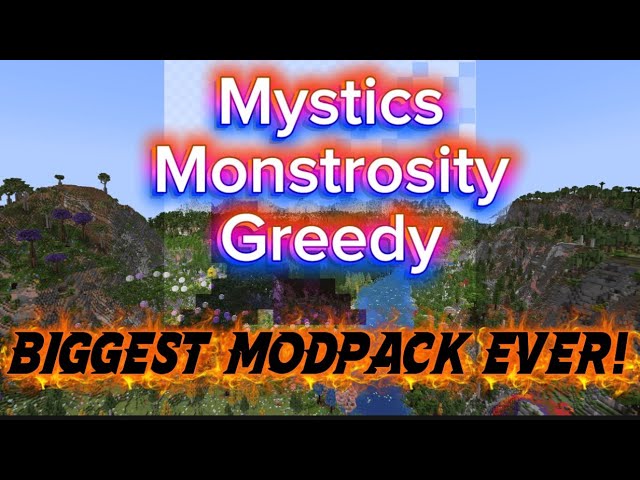 Mystics Monstrosity ModPack Because Why Not  