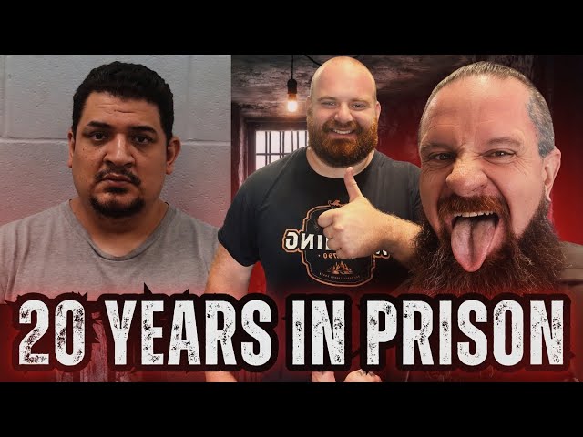 HE’S GOING TO PRISON