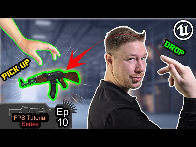 Make a Pickup and Drop Weapon System in Unreal Engine 5