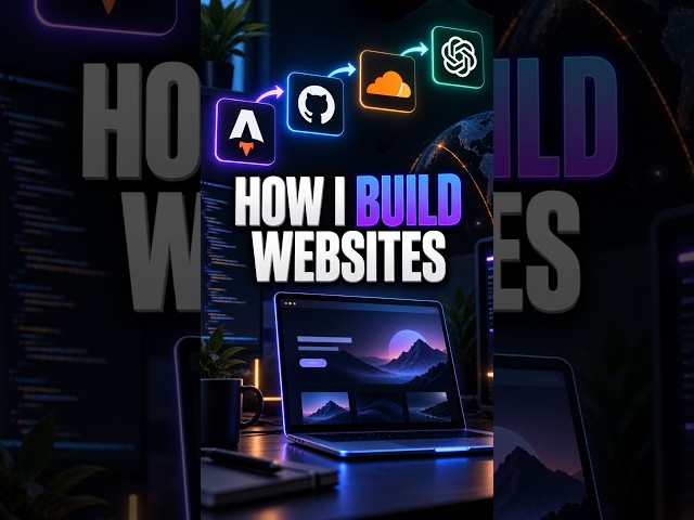 How I Build Astro Websites with GitHub, Cloudflare & ChatGPT