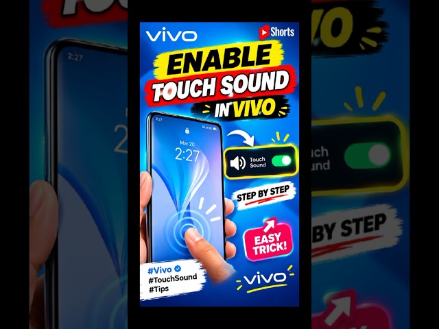 Vivo Phone Touch Sound On Kaise Kare? 📱✨