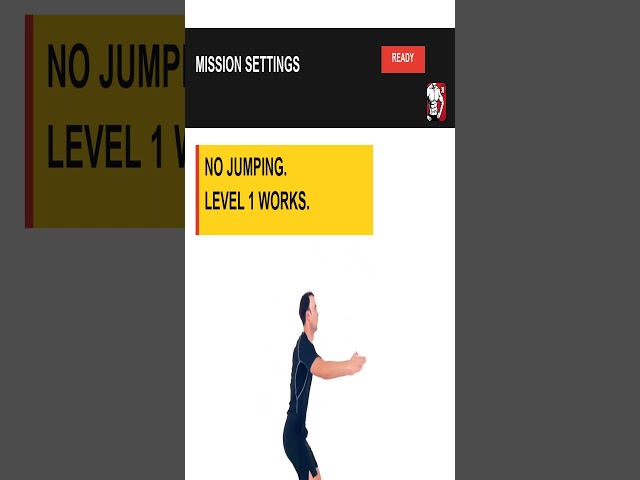 10 Minutes. No Jumping. Don’t Quit.
