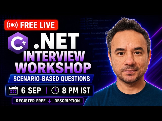 FREE LIVE .NET Interview Workshop | .NET Interview Accelerator Program