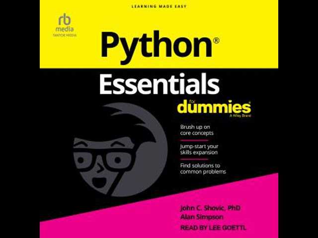 Python Essentials For Dummies Audiobook by Alan Simpson